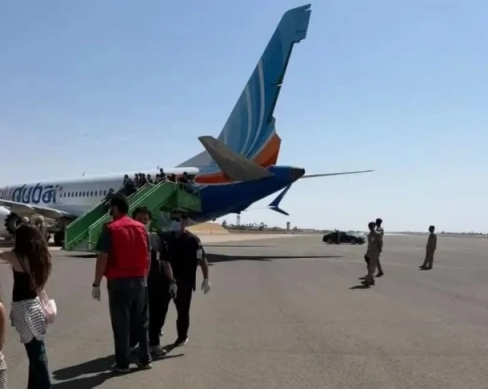 "ما حدث كان خطيرا جدا".. أول تعليق من نتنياهو على حادث طائرة "فلاي دبي"