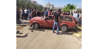 مصرع شاب شاب وإصابة إثنين بحادث سير جنوب جنين