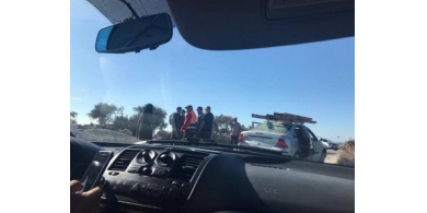 فيديو: الإحتلال يستولي على جرافة في قرية عانين غرب جنين