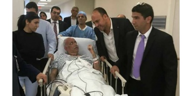 نقل صائب عريقات الى مستشفى هداسا بعد تدهور حالته بسبب الكورونا