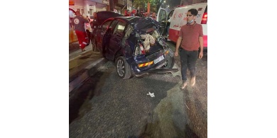 اصابات جراء حادث تصادم بالخليل