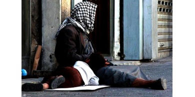شرطة جنين تضبط 11 شخصاً من عائلة واحدة معظمهم أطفال يقومون بالتسول