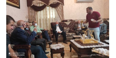 العالول على رأس وفد يزور عائلة الاسير الأخرس