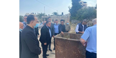 إتلاف اشتال "ماريغوانا" مخدرة بضواحي القدس