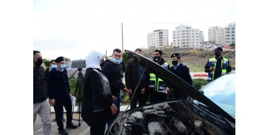 بدء الفحص الشتوي للمركبات في رام الله والبيرة