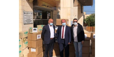 مديرية صحة جنين تستلم مستلزمات طبية ووقائية تبرعت بها الوكالة الكورية للتعاون الدولي