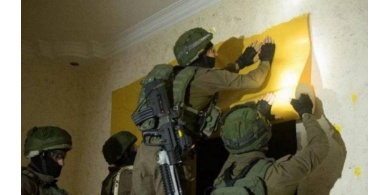 الاحتلال يأخذ قياسات عددا من المنازل في سلفيت