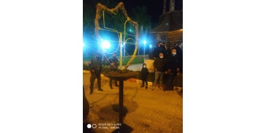 ايقاد شعلة الانطلاقة في قلقيلية