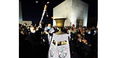 نيابة عن الرئيس: العالول يوقد شعلة الانطلاقة الـ56 للثورة الفلسطينية