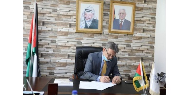 الوزير رائد رضوان يباشر مهامه رئيسا لهيئة مكافحة الفساد
