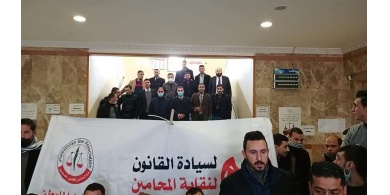 احتجاجات في محاكم الضفة.. المحامون: التصعيد قادم
