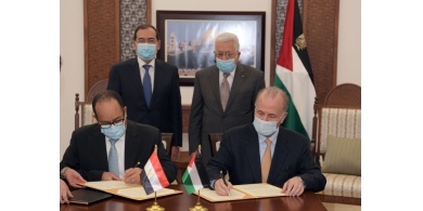 مصر وفلسطين توقعان اتفاقية لتطوير حقل غاز غزة