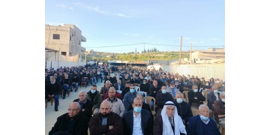 جنين: إتمام صلح عشائري بين عائلتي الجرادات والخطيب في بلدة يعبد
