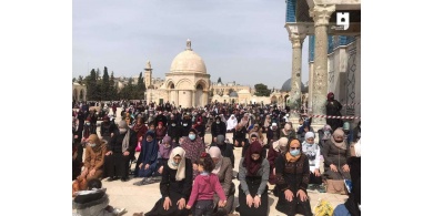 القدس: أكثر من 50 ألفا يحييون ذكرى الإسراء والمعراج في "الأقصى"