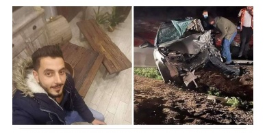 مصرع شاب من اللبن الشرقية بحادث سير مروع شمال البحر الميت