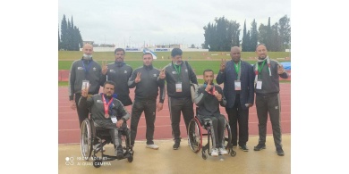 تونس : منتخب فلسطين لألعاب الباراولمبية يتوج بالذهب والبرونز بالملتقى الدولي  