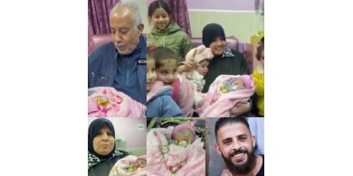 محرومًا من استقبال طفلته.. الأسير يوسف الزبيدي من مخيم جنين يُرزق بمولودته "صفد"