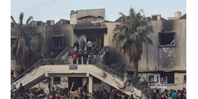 الدفاع المدني بغزة: الاحتلال أعدم مدنيين مكبلي الأيدي بمجمع الشفاء