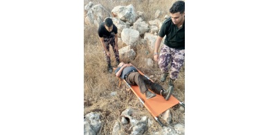 صور....خلال أقل من 8 ساعات دفاع مدني طولكرم يعثر على مسن مفقود 