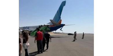 "ما حدث كان خطيرا جدا".. أول تعليق من نتنياهو على حادث طائرة "فلاي دبي"