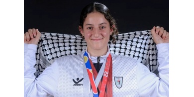 رفعت علم فلسطين عاليا.. مريم بشارات تحرز ذهبية بطولة العالم للكاراتيه


