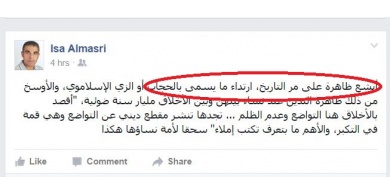 محاضر جامعي سابق بجامعة بيرزيت: حجاب المُسلمِة "وسخ"!