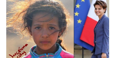 بالصور : حسناء فرنسية مغربية تحولت من "راعية غنم" الى "وزيرة"