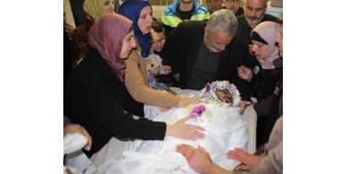 14 فردا يشيعون جثمان الشهيد ابو شعبان بالقدس