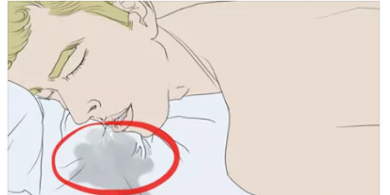 ما هو السبب الذي يجعلك تستيقظ وتجد وسادتك عليها لعاب كثير؟