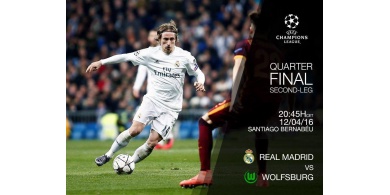 شاهد-بث مباشر لمباراة ريال مدريد وفولفسبورغ ومباراة مانشستر سيتي وباريس سان جرمان