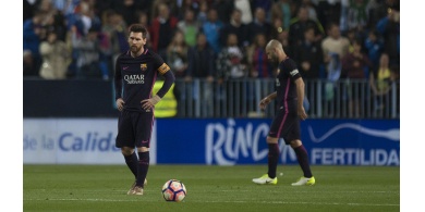 برشلونة يتجرع كأسا أكثر مرارة من كأس ريال مدريد ويخسر بهدفين نظيفين امام ملقا