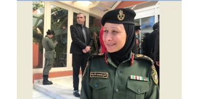 امل.. عقيد فلسطينية مثّلت العراق وتتمايز عن عميد ولواء