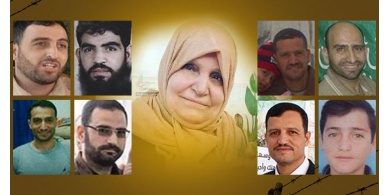رحلة شاقة ومليئة بالمعاناة ولوعة الفراق..الحاجة صبحية القواسمي تلتحق بولديها الشهيدين دون رؤية أبنائها الأسرى
