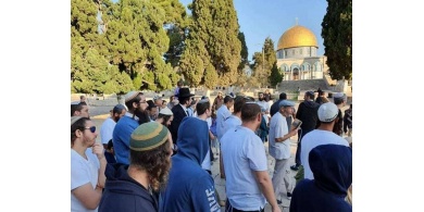 مستوطنون يقتحمون المسجد الأقصى المبارك