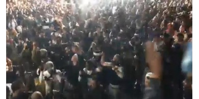 شاهد: آلاف الفلسطينيين يخرقون حظر تجول بجنين لاستقبال أسير محرر.. ومسؤول فلسطيني: كلن عالحجر