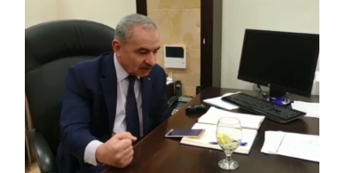 فيديو| رئيس الوزراء يُهاتف المصابين بكورونا في بيت لحم
