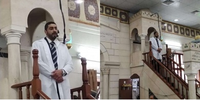 في طولكرم &hellip; طبيب خطيباً بالناس" لصلاة الجمعة" جامعاً بين الطب والوقاية وأمور دينية