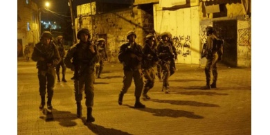 إعتقال 4 شبان من بلدة يعبد جنوب جنين