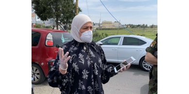 صور...د.ليلى غنام تطلق خدمة المرورو الالكتروني على حواجز المحبة