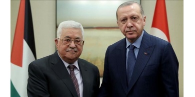 تفاصيل اتصال هاتفي بين الرئيس عباس وأردوغان