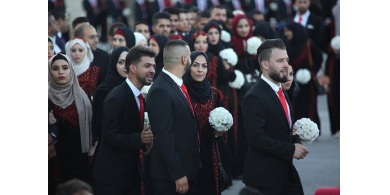 قطر تقدم منح زواج تستهدف 500 شاب فلسطيني