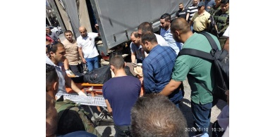 اصابة مواطنة بجراح خطيرة إثر حادث دهس في جنين