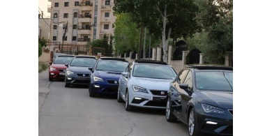 سيارات سيات ليون "FR" تغزو الأسواق الفلسطينية