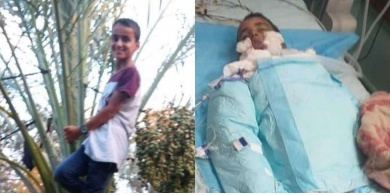 شاهد: تفاصيل مؤلمة لوفاة طفل حُرق حياً على يد مسلح مجهول في غزة