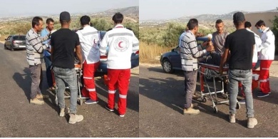 إصابة عامل أثناء مطاردته من قبل الاحتلال غرب جنين