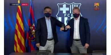 برشلونة يقدم مدربه الجديد أمام الإعلام بشكل رسمي