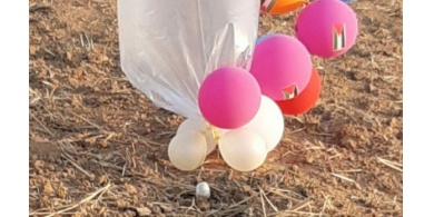اندلاع حرائق في "غلاف غزة" بفعل بالونات حارقة