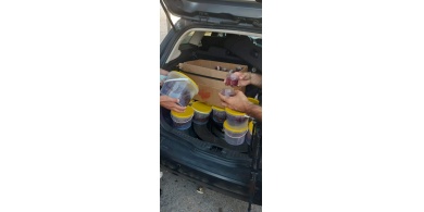 الضابطة الجمركية تضبط كمية كبيرة من المعسل الغير قانوني في بيت لحم