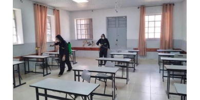 نابلس: إغلاق شعبتين في مدرسة ثانوية عقب اكتشاف إصابتين بكورونا