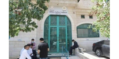 اغلاق دائرة تنفيذ رام الله بعد إصابة قاضي وموظف بفيروس كورونا
